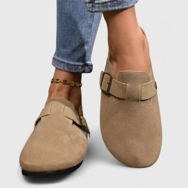 Greta | Orthopaedic Suede Mules