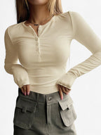 Klarina | Comfortable Long Sleeve Top