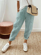 Lily | Striped Lily Trousers