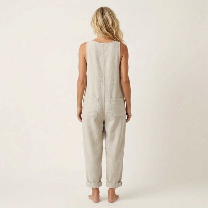 Liva | Button Strap Jumpsuit