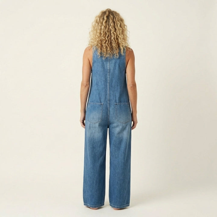 Liva | Button Strap Jumpsuit