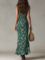 Mika | Boho Retro Maxi Dress