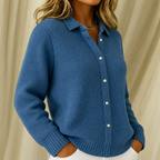Katrina | Structured knitted jacket with Buttons