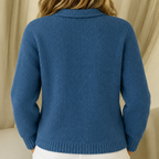 Katrina | Structured knitted jacket with Buttons