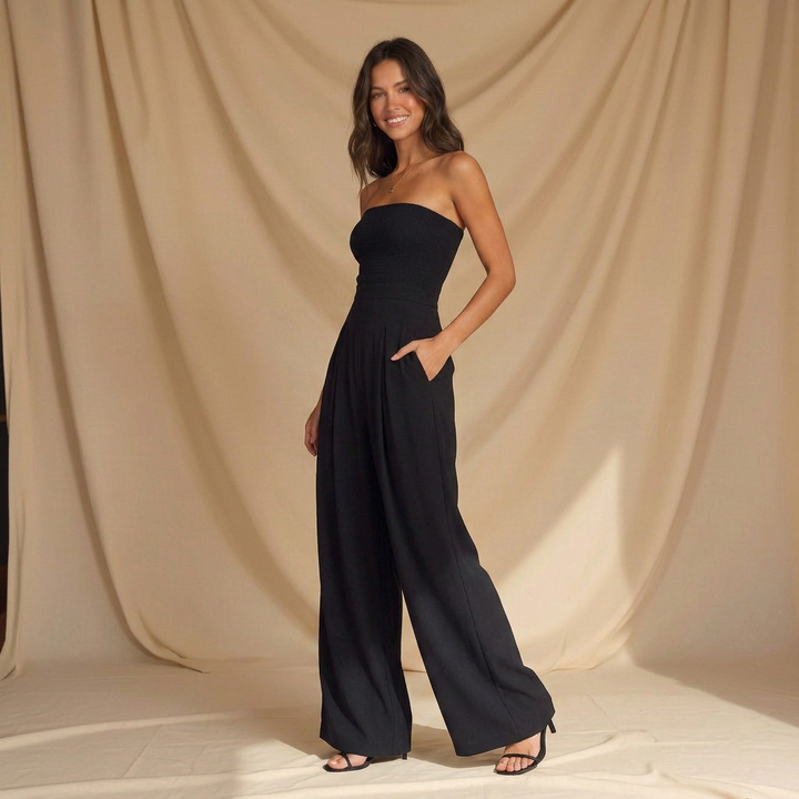 Alba Marina | Strapless Jumpsuit