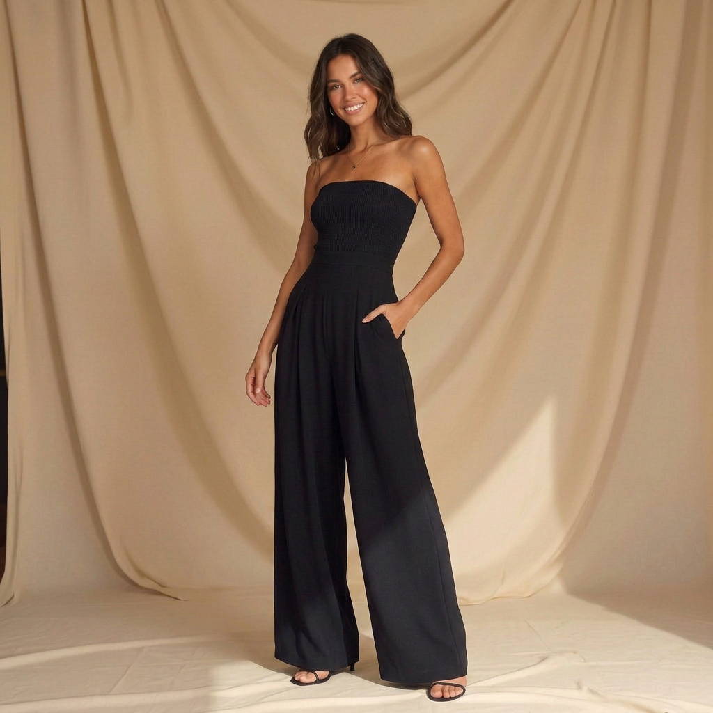 Alba Marina | Strapless Jumpsuit