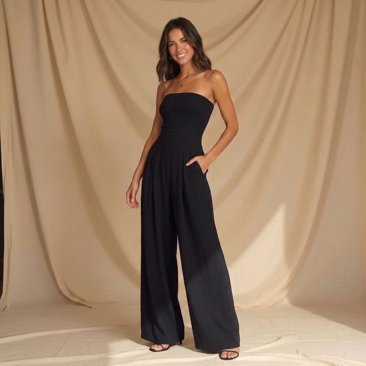 Alba Marina | Strapless Jumpsuit