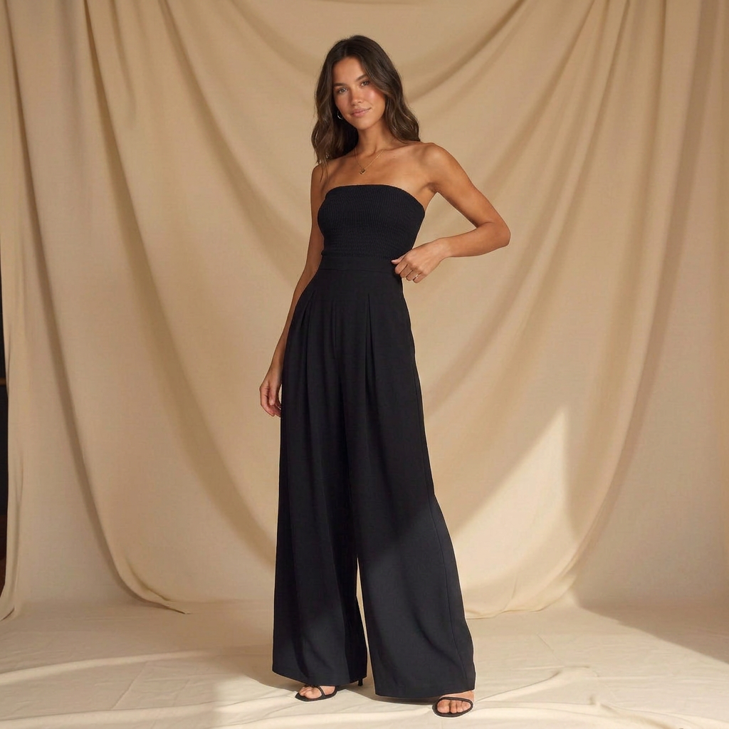 Alba Marina | Strapless Jumpsuit