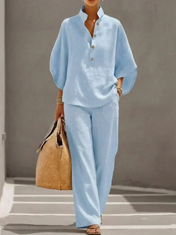 Immaculata | Bed Linen Set with Batwing Sleeves