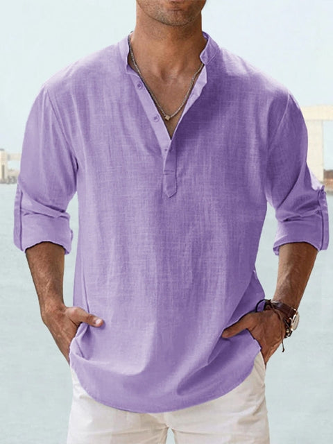 Arthur | The Collarless Shirt