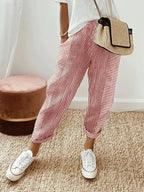 Lily | Striped Lily Trousers