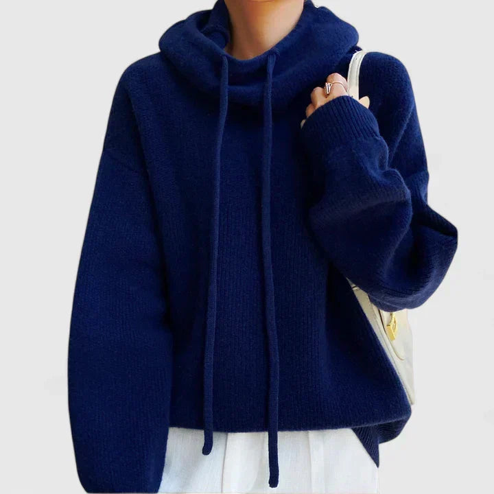 Monique | Comfortable Knit Hoodie