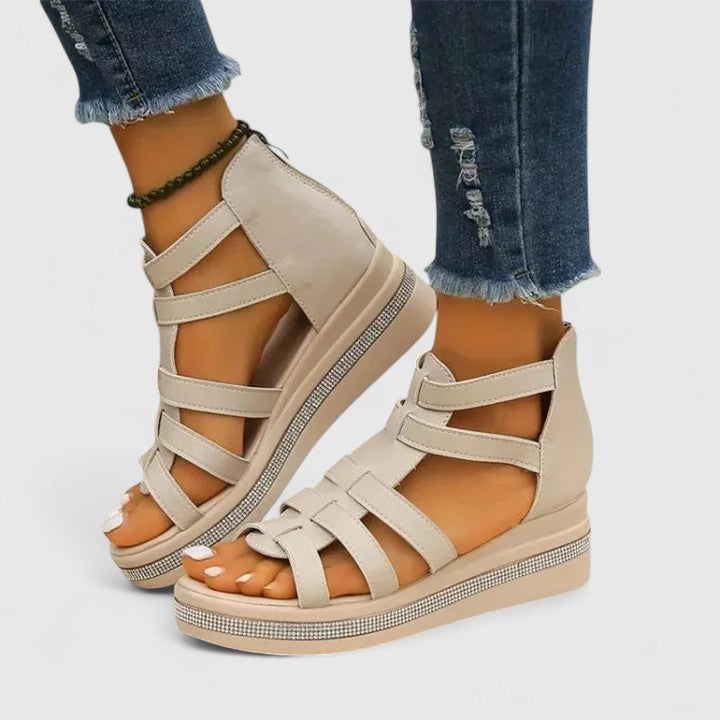 KENDALL | ORTHOPAEDIC STRASS SANDALS