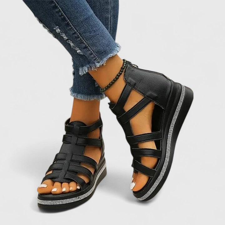 KENDALL | ORTHOPAEDIC STRASS SANDALS