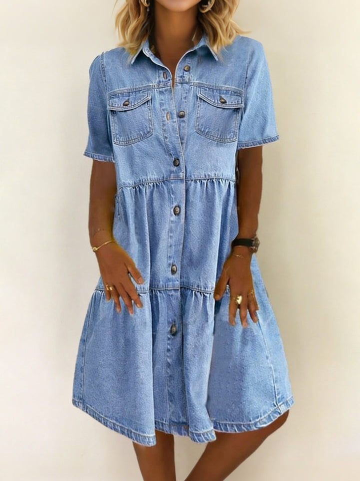 Sofia | Elegant Casual Denim Dress