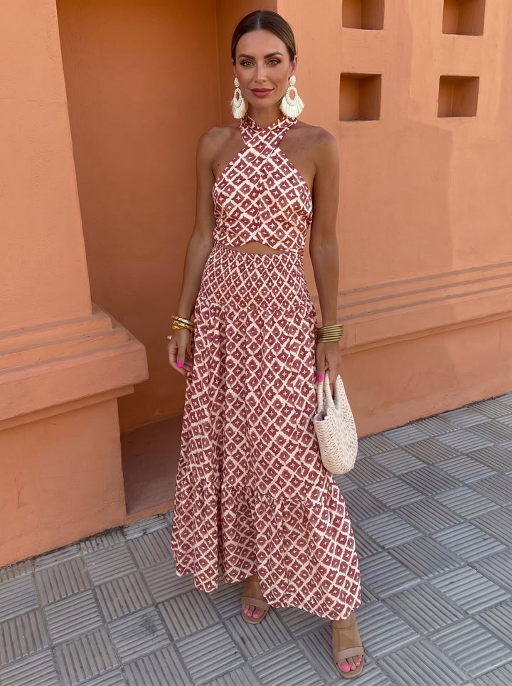 Elsa | Elegant Off-Shoulder Co-ord Set