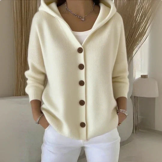 Teri | Lightweight Hooded Cardigan