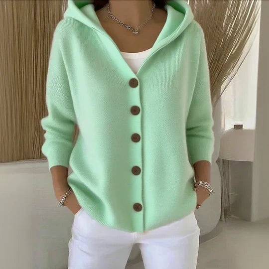 Teri | Lightweight Hooded Cardigan