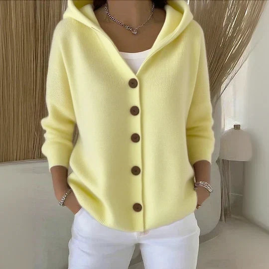 Teri | Lightweight Hooded Cardigan
