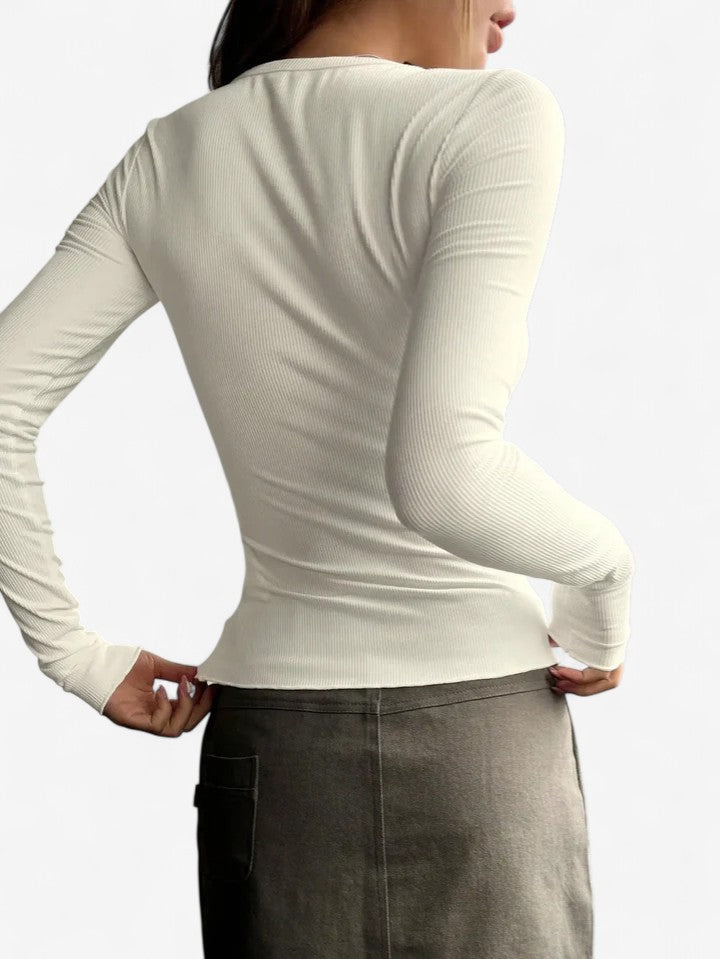Klarina | Comfortable Long Sleeve Top