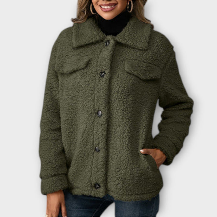 Lucy – Cosy Teddy Jacket